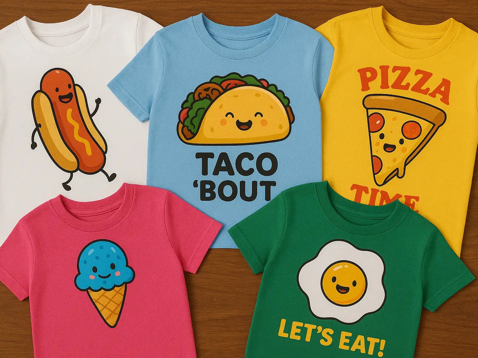 Vibrant DTF Custom T-Shirts